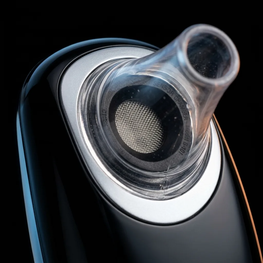 SoberBreath precision semiconductor intake port and mouthpiece